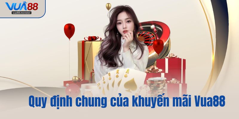 Quy định chung của khuyến mãi Vua88
